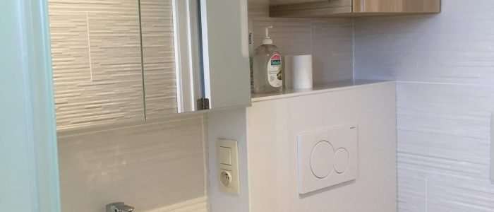 De Pannekotter Vakantiewoning Wastafel en toilet